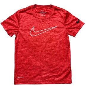 Nike Red Short Sleeve Performance Tee